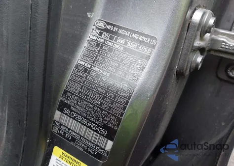 2016 Land Rover Discovery Sport из США, поврежденный, VIN SALCP2BG9GH604259